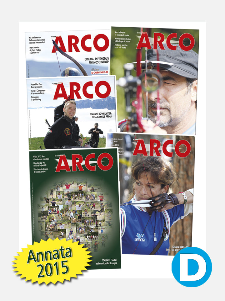 COVER RACCOLTA - RIVISTA - ARCO - ANNO 2015 - DIGITALE