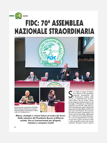 PAGINA 8 RIVISTA - CACCIA & TIRO n. 02/2026 - DIGITALE