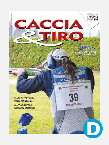 COVER RIVISTA - CACCIA & TIRO n. 04/2024 - DIGITALE