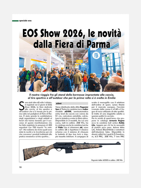 PAGINA 10 RIVISTA - CACCIA & TIRO n. 04/2026