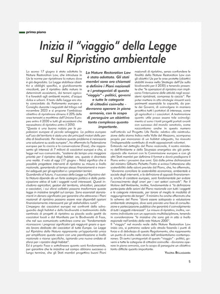 PAGINA 5 RIVISTA - CACCIA & TIRO n. 06-07/2024 - DIGITALE