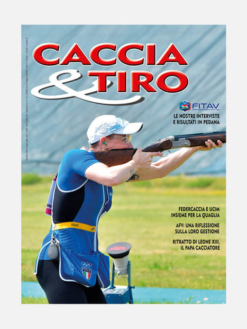 COVER RIVISTA - CACCIA & TIRO n. 06-07/2025