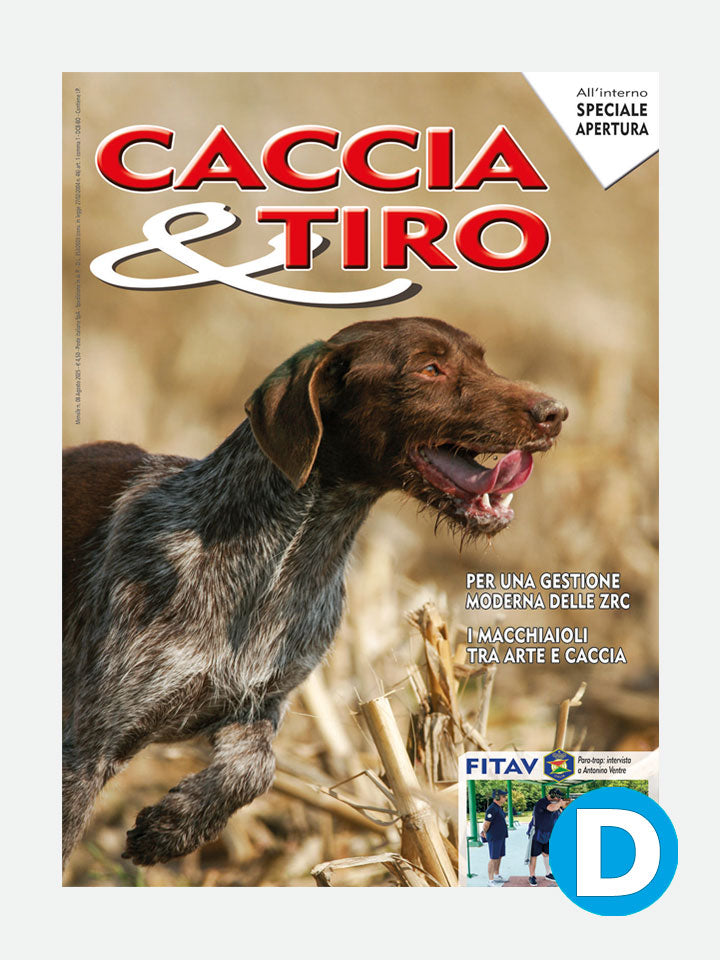 COVER RIVISTA - CACCIA & TIRO n. 08/2025 - DIGITALE