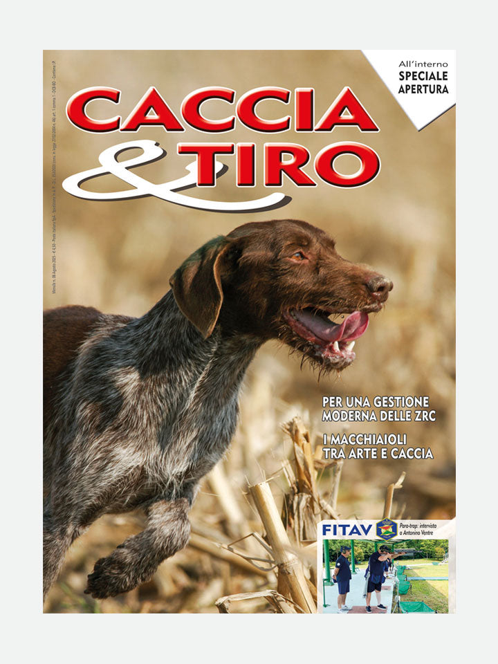 COVER RIVISTA - CACCIA & TIRO n. 08/2025