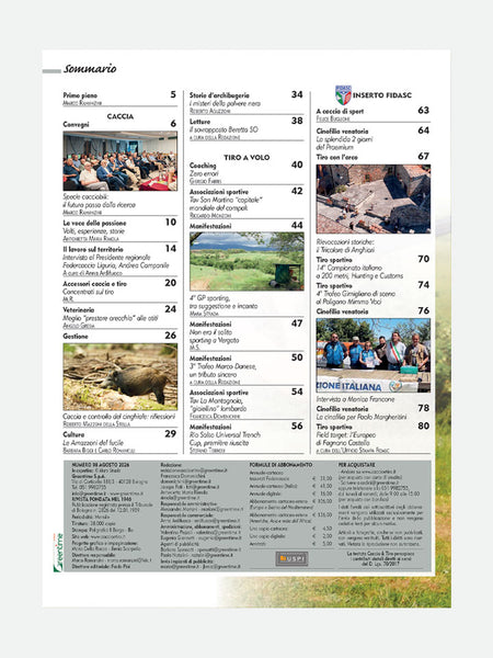 PAGINA 3 RIVISTA - CACCIA & TIRO n. 08/2026