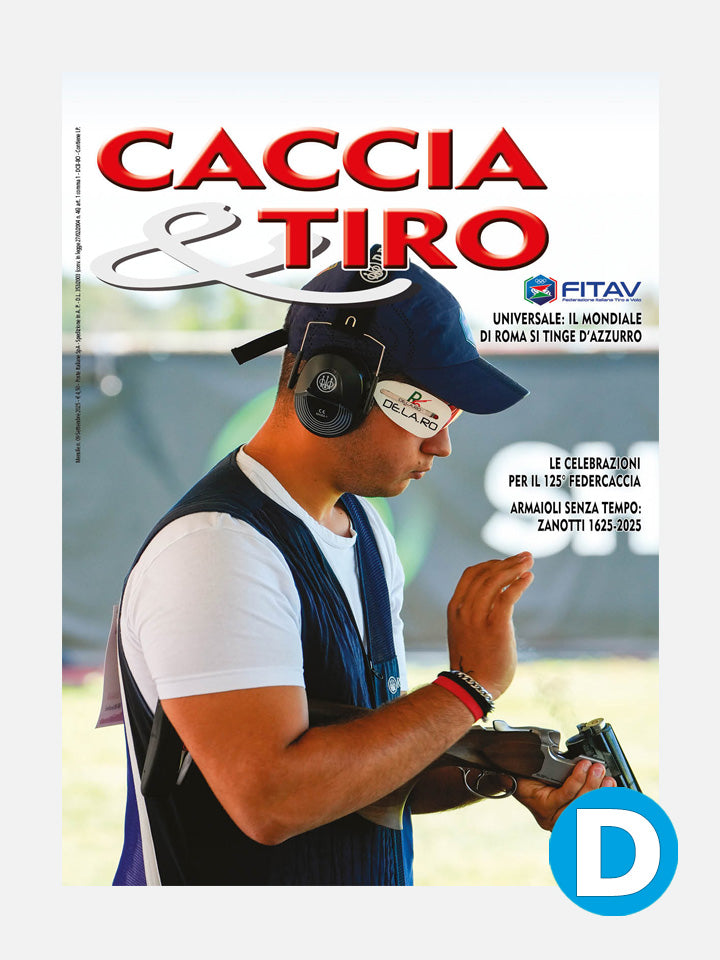 COVER RIVISTA - CACCIA & TIRO n. 09/2025 - DIGITALE