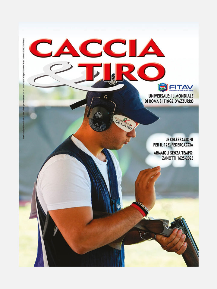 COVER RIVISTA - CACCIA & TIRO n. 09/2025