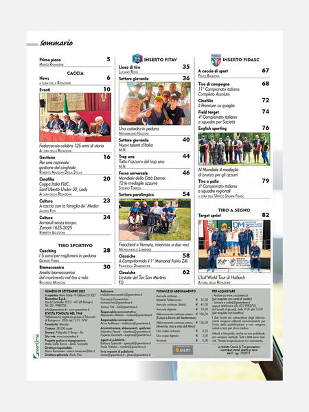 PAGINA 3 RIVISTA - CACCIA & TIRO n. 09/2025