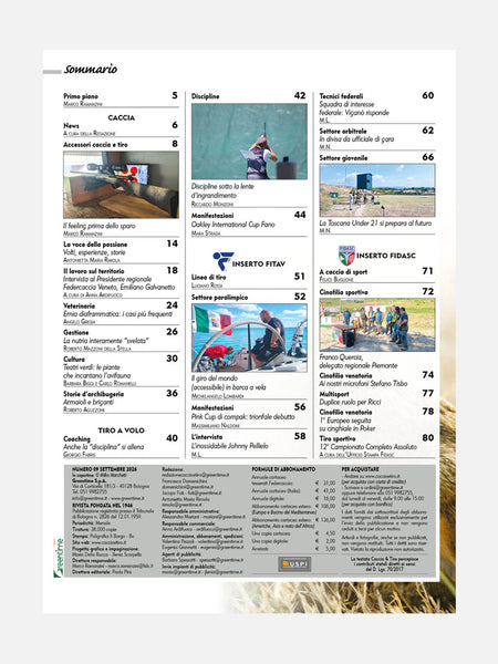PAGINA 3 RIVISTA - CACCIA & TIRO n. 09/2026