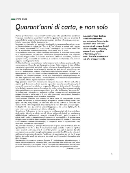 PAGINA 5 RIVISTA - CACCIA & TIRO n. 09/2026