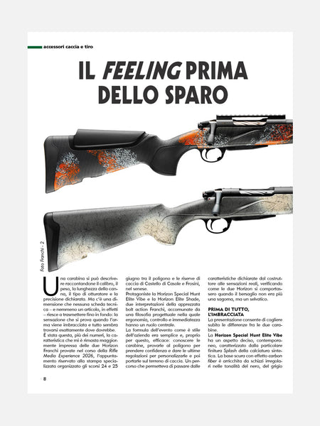 PAGINA 8 RIVISTA - CACCIA & TIRO n. 09/2026