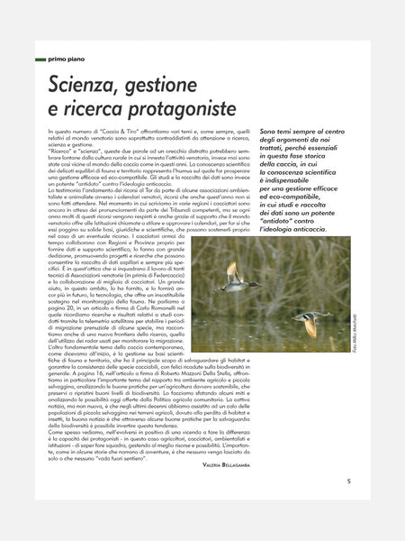 PAGINA 5 RIVISTA - CACCIA & TIRO n. 10/2024