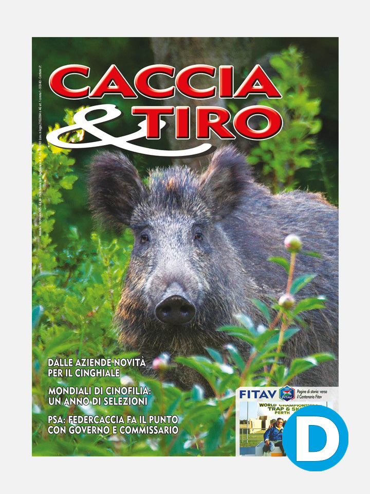 COVER RIVISTA - CACCIA & TIRO n. 10/2025 - DIGITALE