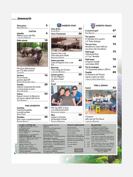 PAGINA 3 RIVISTA - CACCIA & TIRO n. 10/2025