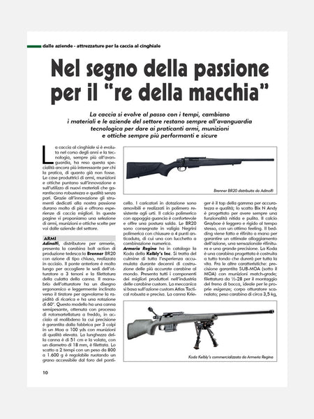 PAGINA 10 RIVISTA - CACCIA & TIRO n. 10/2025