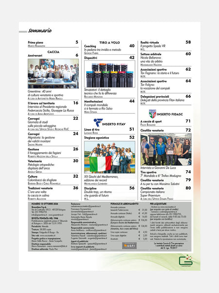 PAGINA 3 RIVISTA - CACCIA & TIRO n. 10/2026