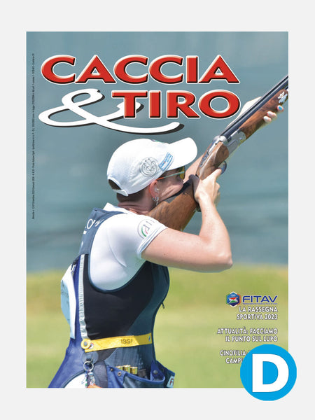 COVER RIVISTA - CACCIA & TIRO n. 12-01/2023-2024 - DIGITALE