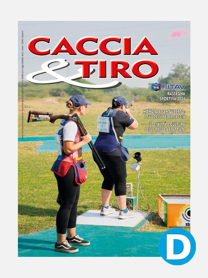 COVER RIVISTA - CACCIA & TIRO n. 12-01/2024-2025 - DIGITALE