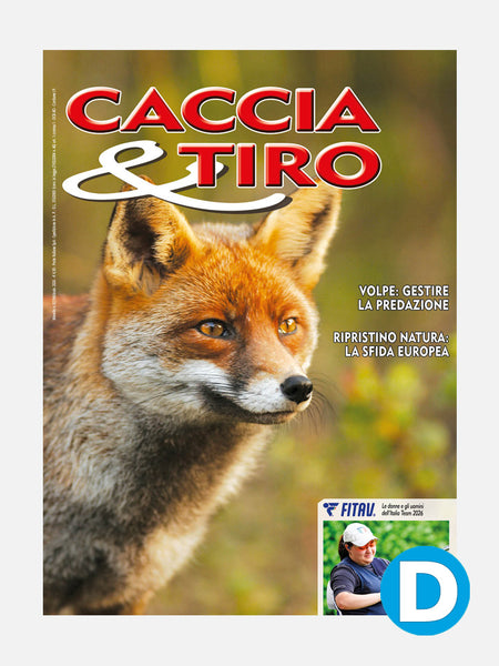 COVER RIVISTA - CACCIA & TIRO n. 02/2026 - DIGITALE