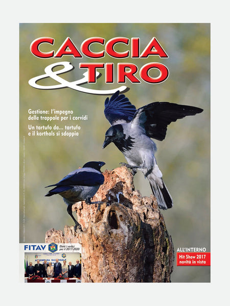 COVER RIVISTA - CACCIA & TIRO n. 02/2017