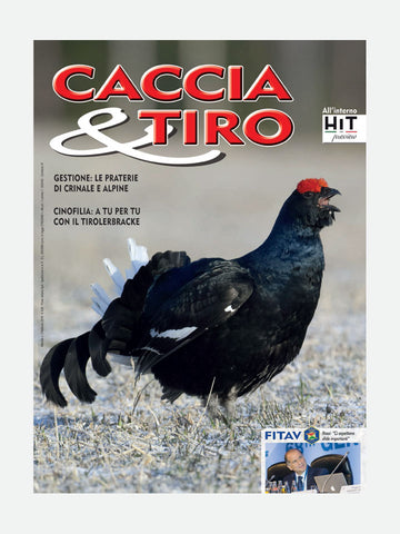 COVER RIVISTA - CACCIA & TIRO n. 02/2019