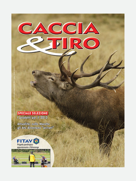 COVER RIVISTA - CACCIA & TIRO - n. 03/2015