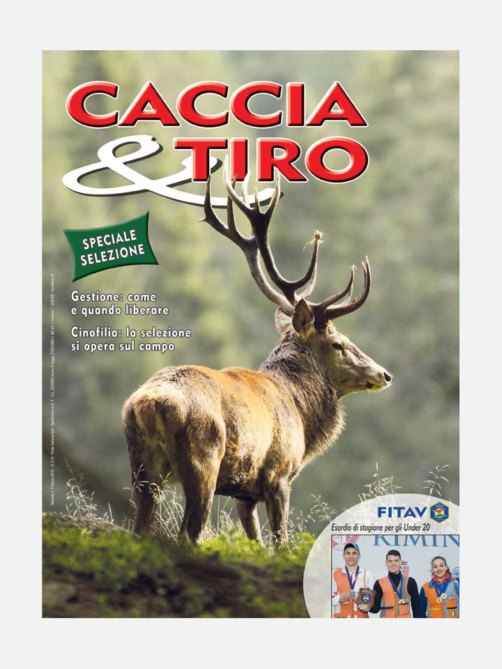 COVER RIVISTA - CACCIA & TIRO n. 03/2016