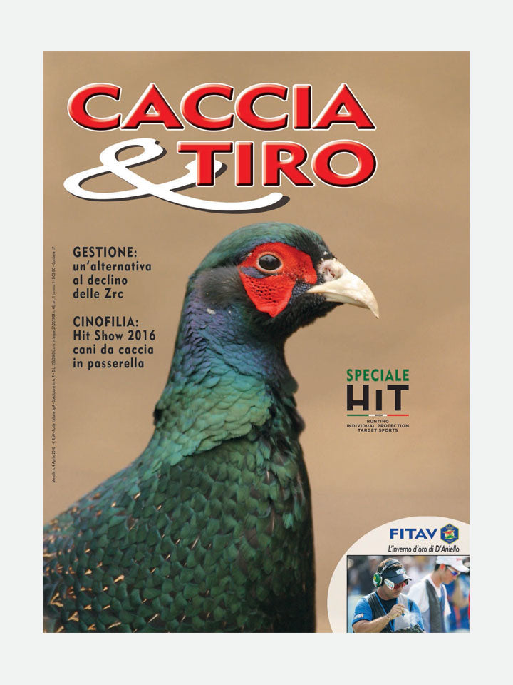 COVER RIVISTA - CACCIA & TIRO n. 04/2016
