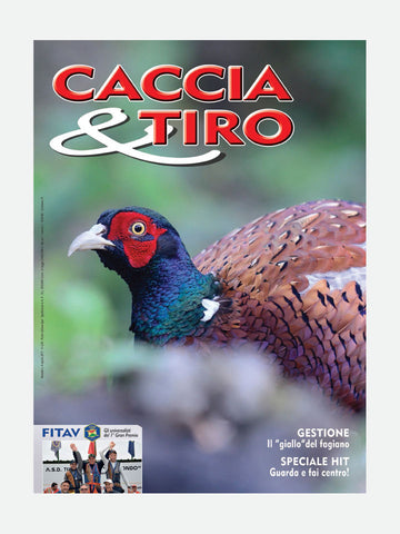 COVER RIVISTA - CACCIA & TIRO n. 04/2017