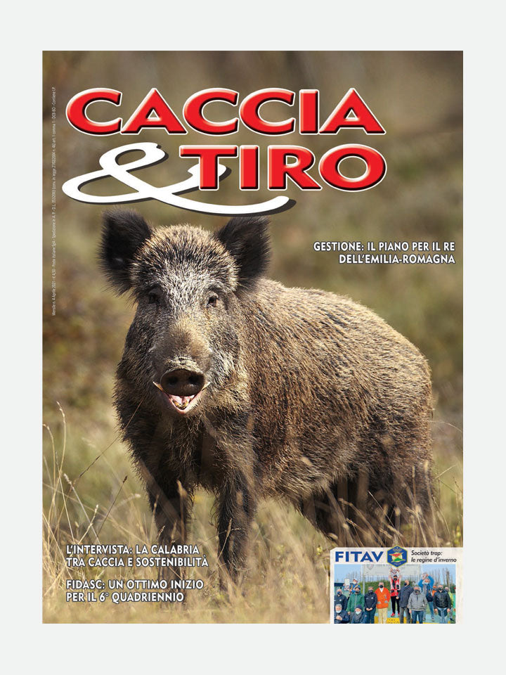 COVER RIVISTA - CACCIA & TIRO n. 04/2021