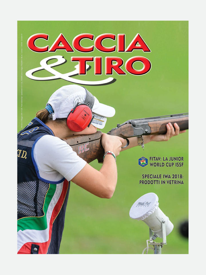 COVER RIVISTA - CACCIA & TIRO n. 05/2018