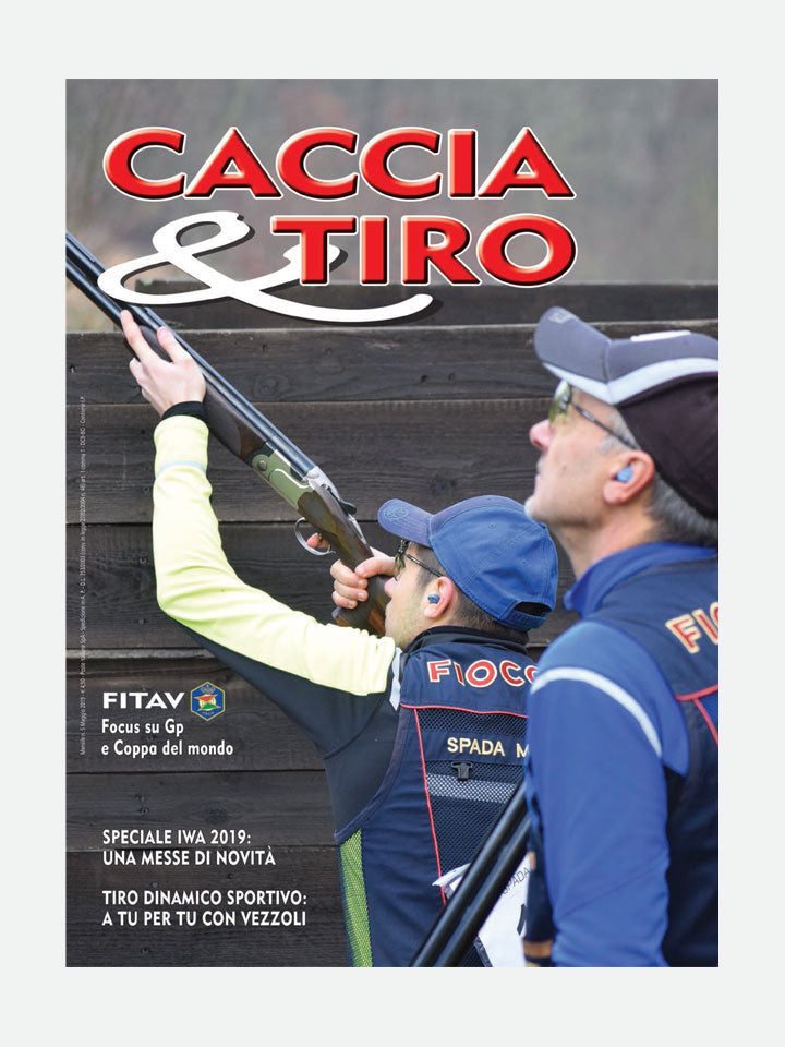 COVER RIVISTA - CACCIA & TIRO n. 05/2019