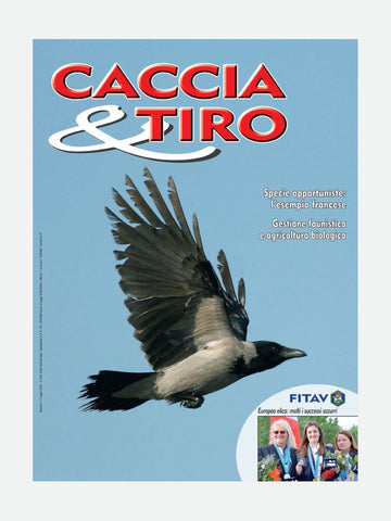 COVER RIVISTA - CACCIA & TIRO n. 07/2016