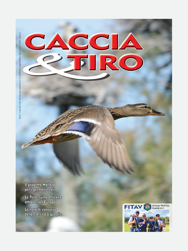 COVER RIVISTA - CACCIA & TIRO n. 07/2022