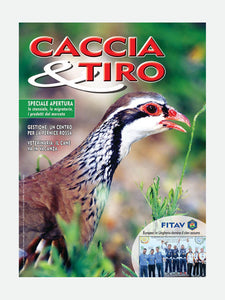 COVER RIVISTA - CACCIA & TIRO n. 08/2014