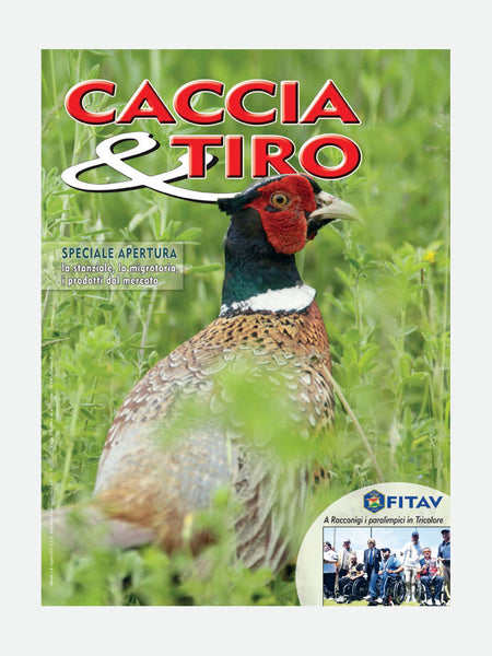COVER RIVISTA - CACCIA & TIRO - n. 08/2015