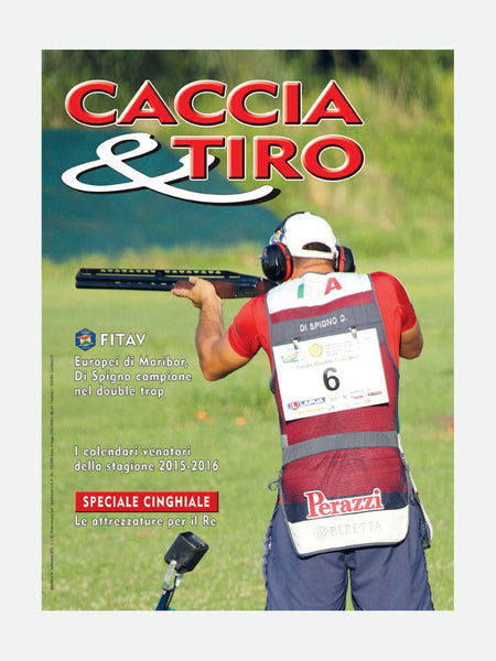 COVER RIVISTA - CACCIA & TIRO - n. 09/2015