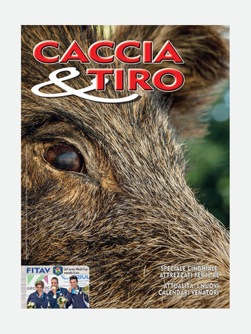 COVER RIVISTA - CACCIA & TIRO n. 09/2017