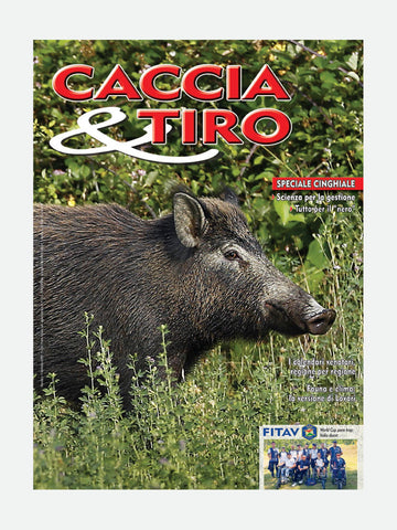 COVER RIVISTA - CACCIA & TIRO n. 09/2019