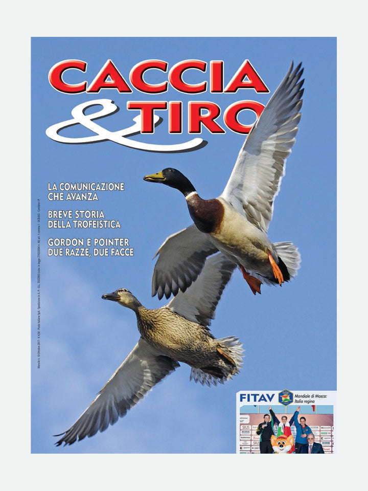 COVER RIVISTA - CACCIA & TIRO n. 10/2017