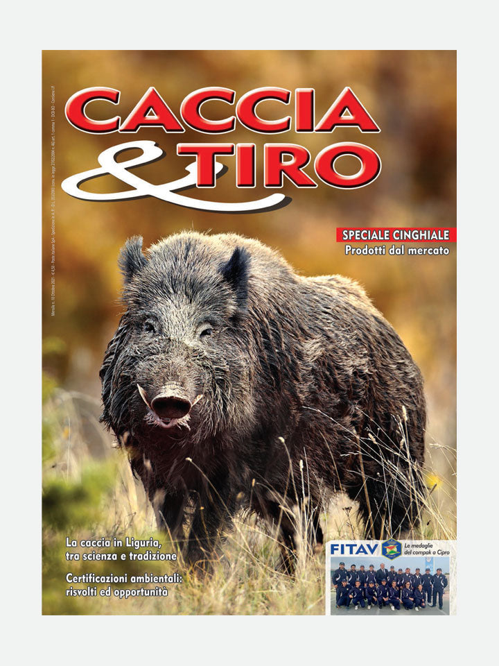 COVER RIVISTA - CACCIA & TIRO n. 10/2021