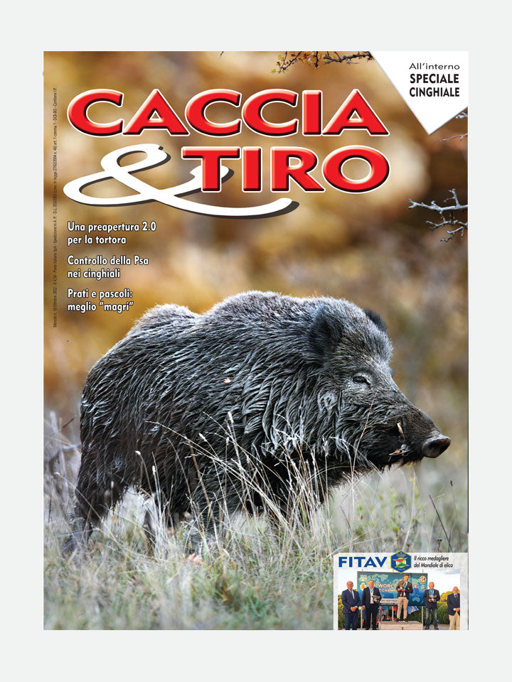 COVER RIVISTA - CACCIA & TIRO n. 10/2022