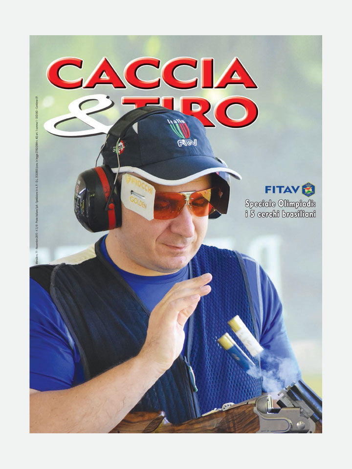COVER RIVISTA - CACCIA & TIRO - n. 11/2015