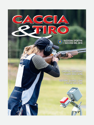 COVER RIVISTA - CACCIA & TIRO n. 12-01/2018-2019