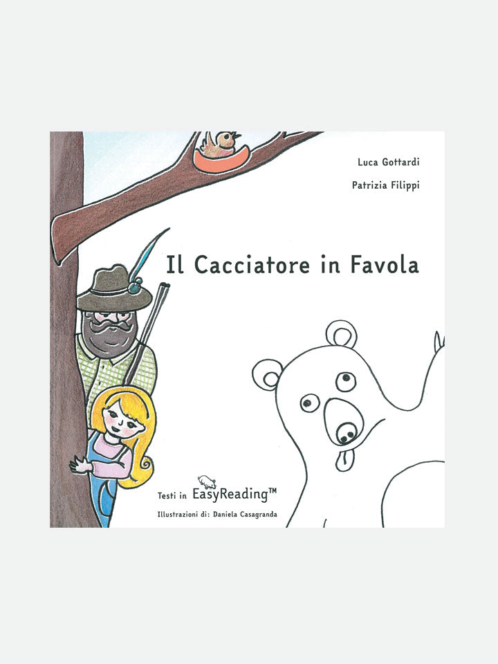 COVER LIBRO - IL CACCIATORE IN FAVOLA - VERSIONE IN ITALIANO