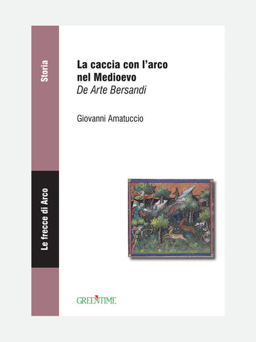 COVER LIBRO - LA CACCIA CON L'ARCO NEL MEDIOEVO